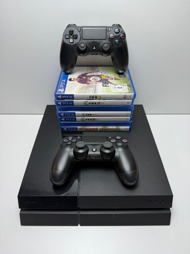 Console sony ps4 fat completa - console,