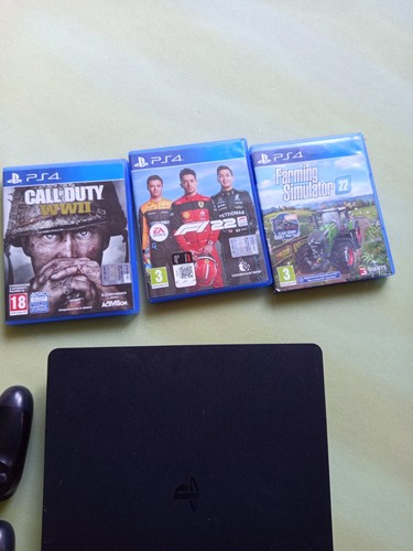 Sony playstation slim - 4, nera