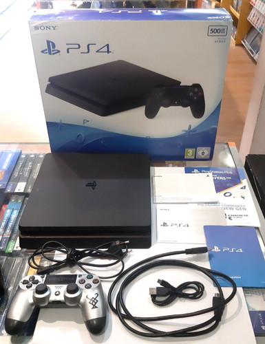 Console playstation slim - console,