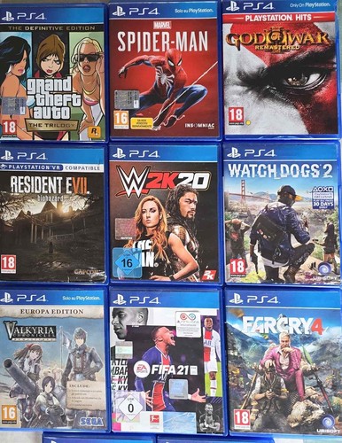 Play station giochi - play,