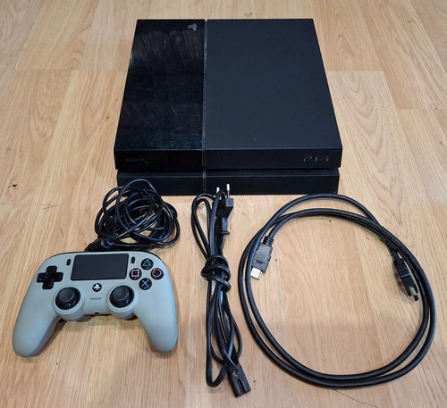 Console playstation fat 500 - console,