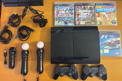 Sony playstation super slim - 3,