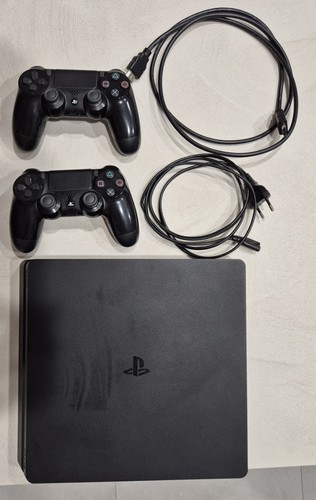 Sony playstation slim 500gb - playstation, 4