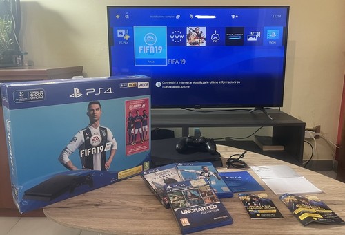 Sony ps4 slim 500gb - sony, nero